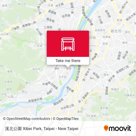 溪北公園 Xibei Park map
