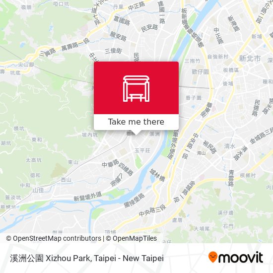 溪洲公園 Xizhou Park map