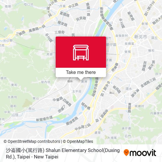 沙崙國小(篤行路) Shalun Elementary School(Duxing Rd.)地圖