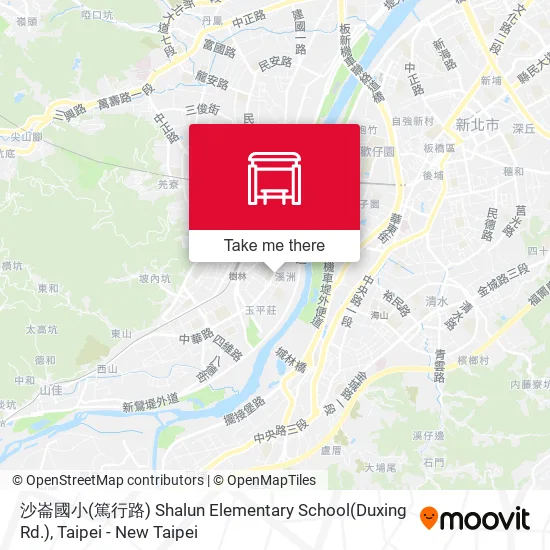 沙崙國小(篤行路) Shalun Elementary School(Duxing Rd.) map