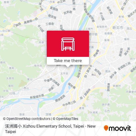 溪洲國小 Xizhou Elementary School map