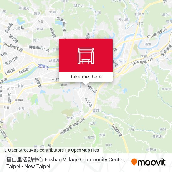 福山里活動中心 Fushan Village Community Center地圖