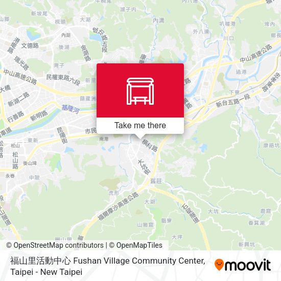福山里活動中心 Fushan Village Community Center地圖