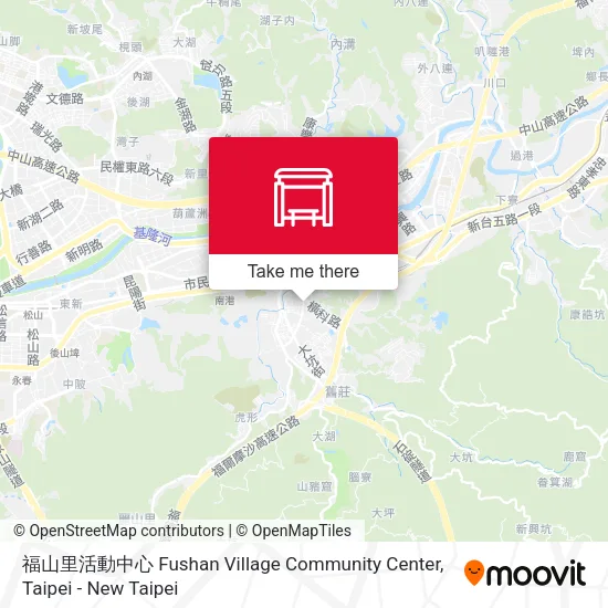 福山里活動中心 Fushan Village Community Center map