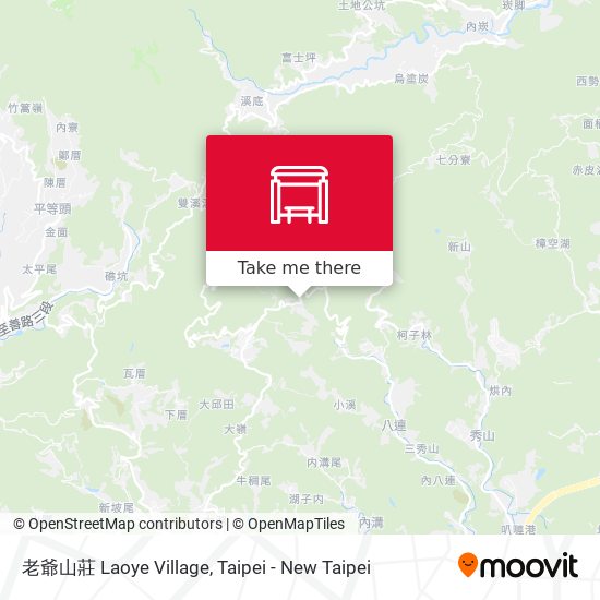 老爺山莊 Laoye Village map