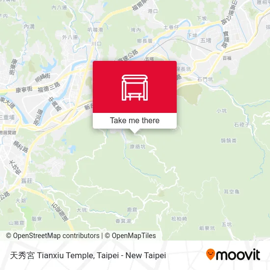 天秀宮 Tianxiu Temple map