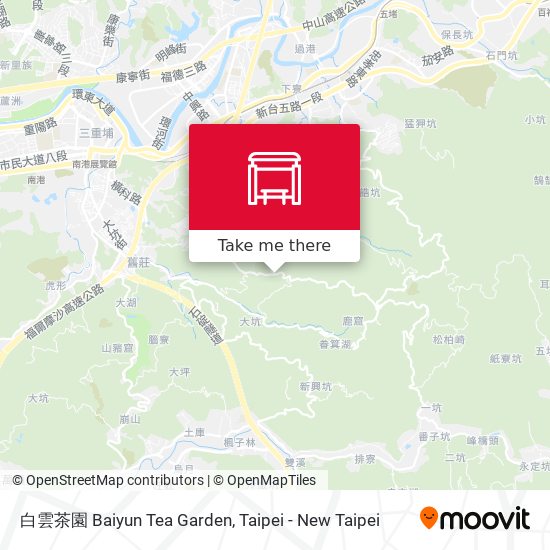 白雲茶園 Baiyun Tea Garden map