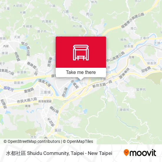 水都社區 Shuidu Community map