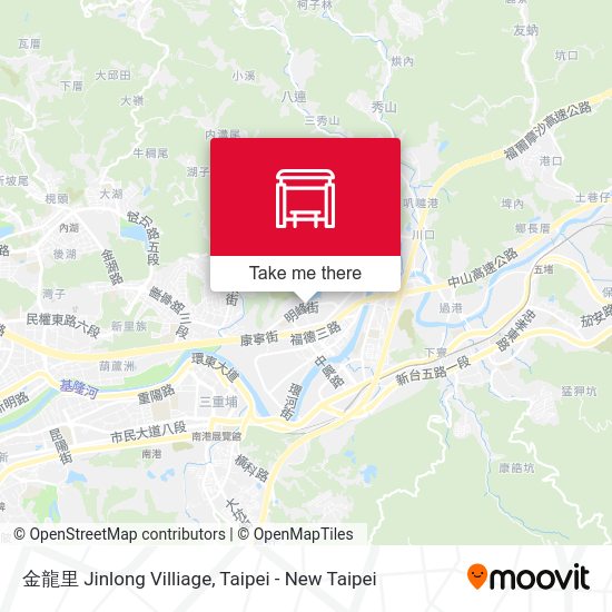 金龍里 Jinlong Villiage map