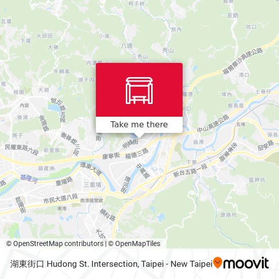 湖東街口 Hudong St. Intersection map