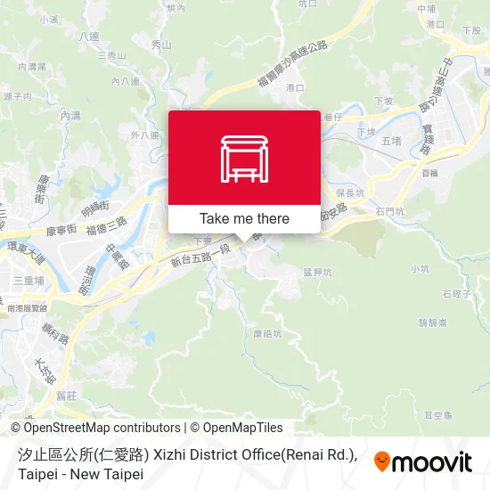 汐止區公所(仁愛路) Xizhi District Office(Renai Rd.) map