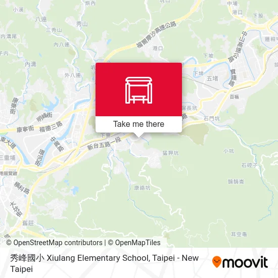 秀峰國小 Xiulang Elementary School map