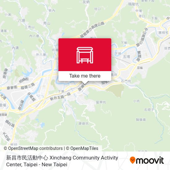 新昌市民活動中心 Xinchang Community Activity Center地圖