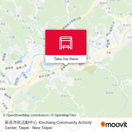 新昌市民活動中心 Xinchang Community Activity Center map