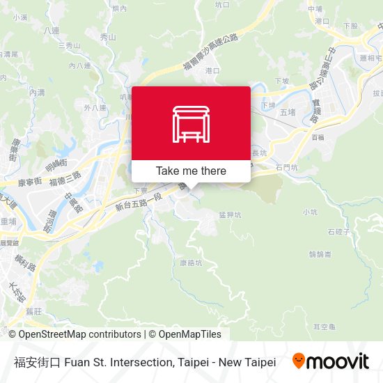 福安街口 Fuan St. Intersection map