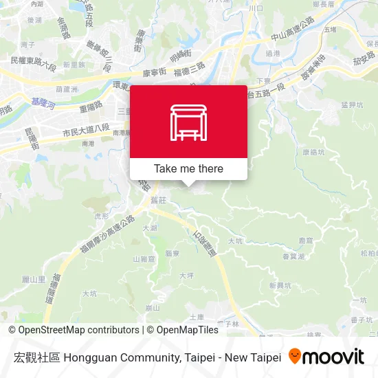 宏觀社區 Hongguan Community map