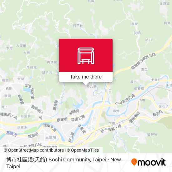 博市社區(歡天館) Boshi Community地圖
