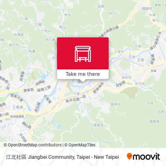 江北社區 Jiangbei Community地圖