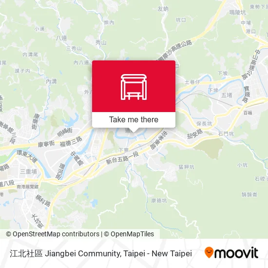 江北社區 Jiangbei Community地圖