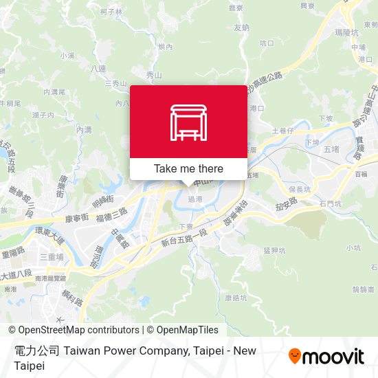 電力公司 Taiwan Power Company map