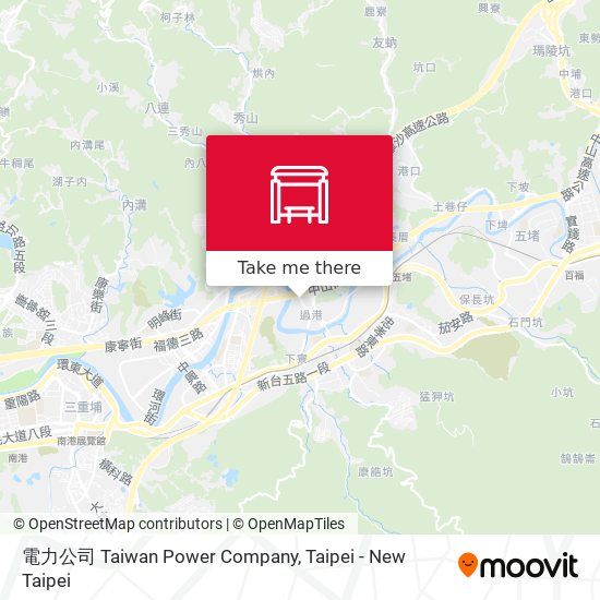 電力公司 Taiwan Power Company map