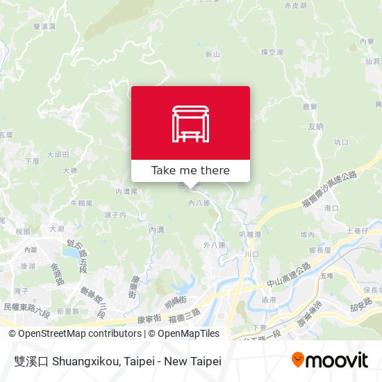 雙溪口 Shuangxikou map