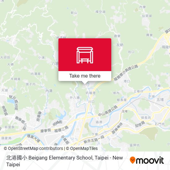 北港國小 Beigang Elementary School地圖