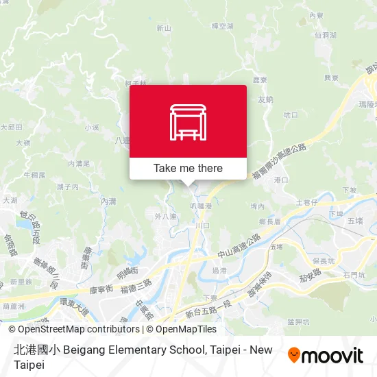 北港國小 Beigang Elementary School map