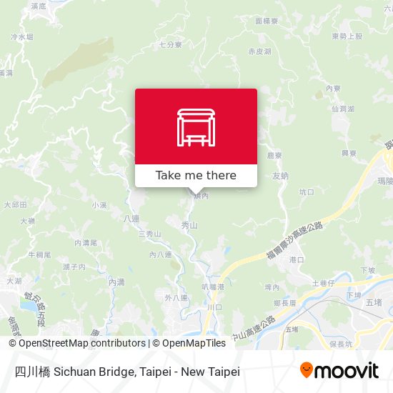 四川橋 Sichuan Bridge地圖