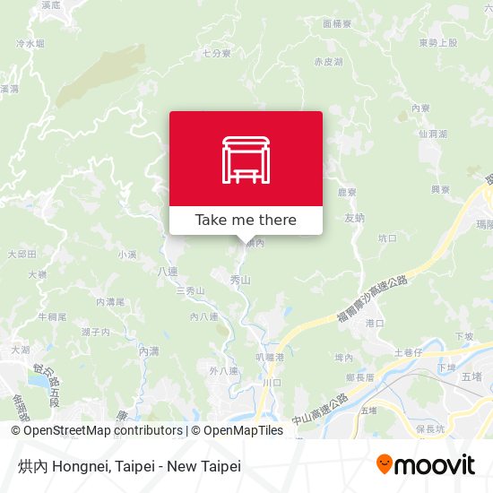烘內 Hongnei map