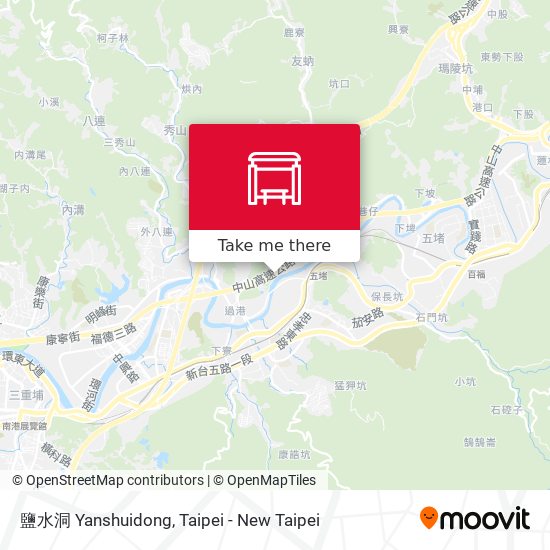 鹽水洞 Yanshuidong地圖