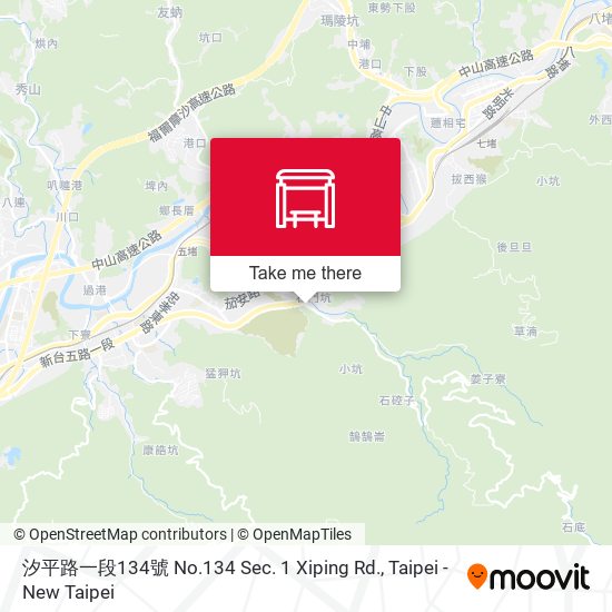 汐平路一段134號 No.134 Sec. 1 Xiping Rd. map