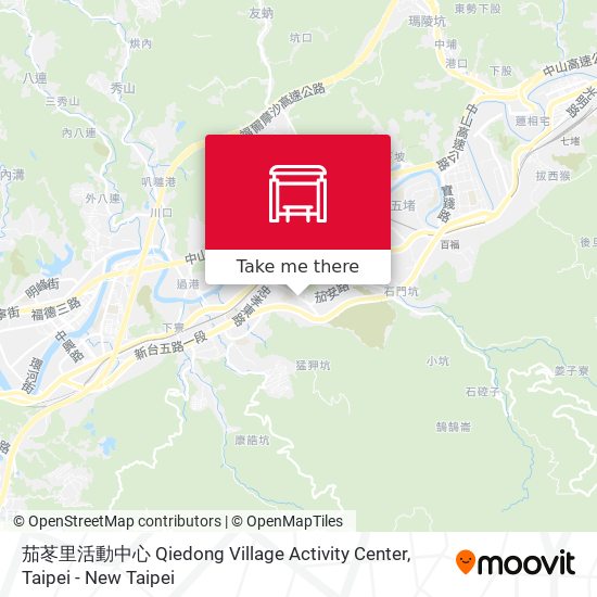 茄苳里活動中心 Qiedong Village Activity Center地圖