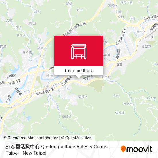 茄苳里活動中心 Qiedong Village Activity Center map