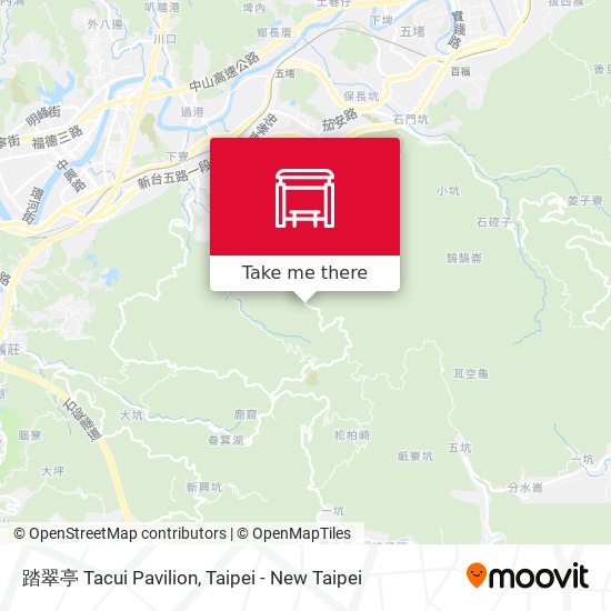 踏翠亭 Tacui Pavilion map