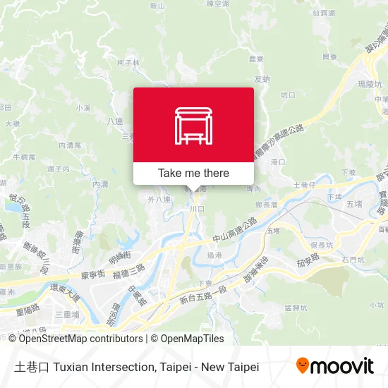 土巷口 Tuxian Intersection map