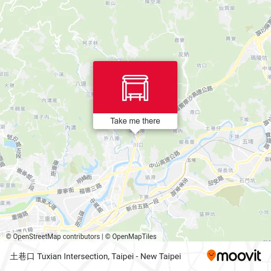 土巷口 Tuxian Intersection map