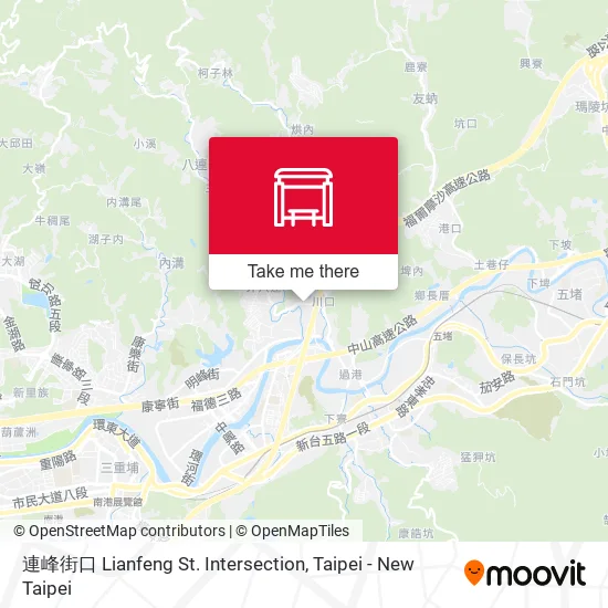 連峰街口 Lianfeng St. Intersection map