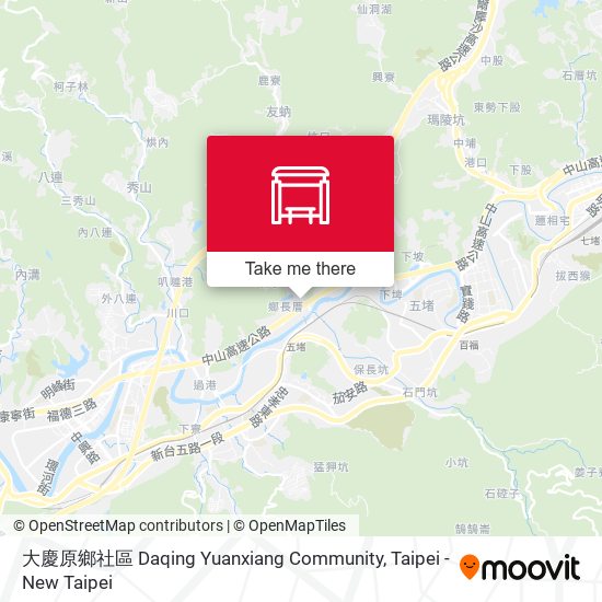 大慶原鄉社區 Daqing Yuanxiang Community map