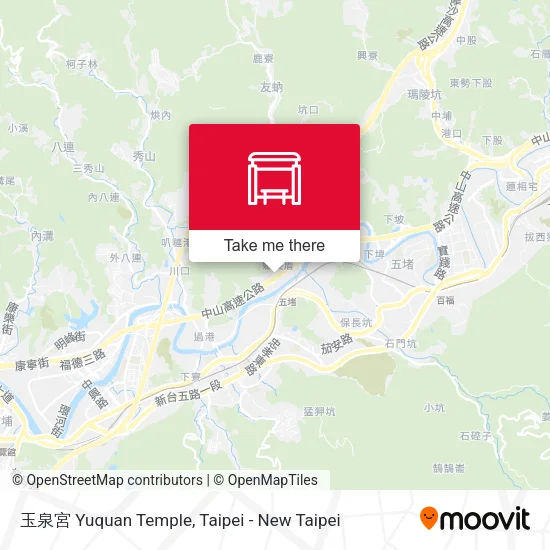 玉泉宮 Yuquan Temple map