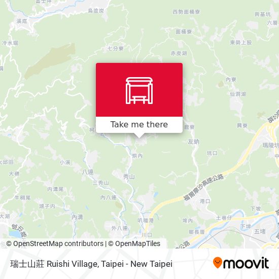 瑞士山莊 Ruishi Village地圖
