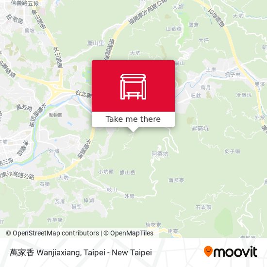 萬家香 Wanjiaxiang map