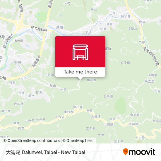 大崙尾 Dalunwei地圖