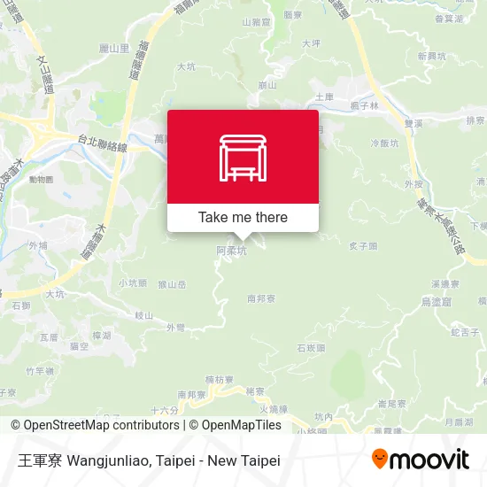 王軍寮 Wangjunliao map