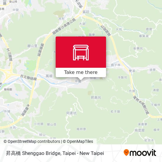 昇高橋 Shenggao Bridge map