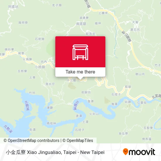 小金瓜寮 Xiao Jingualiao map