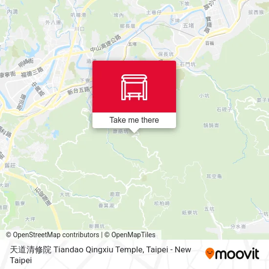 天道清修院 Tiandao Qingxiu Temple地圖