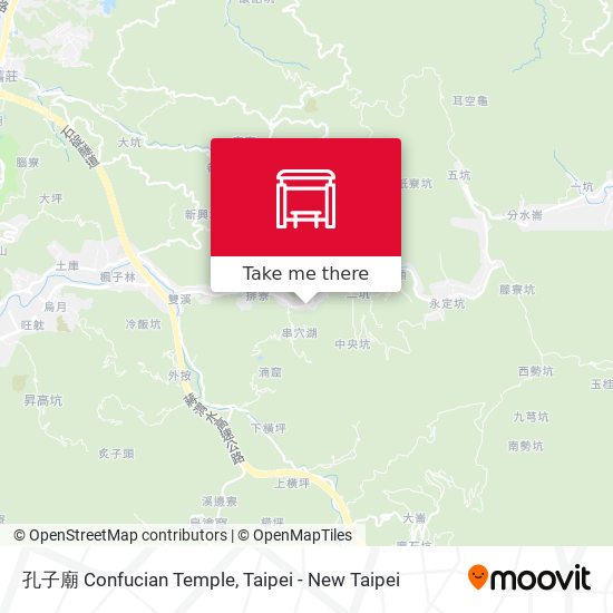 孔子廟 Confucian Temple地圖