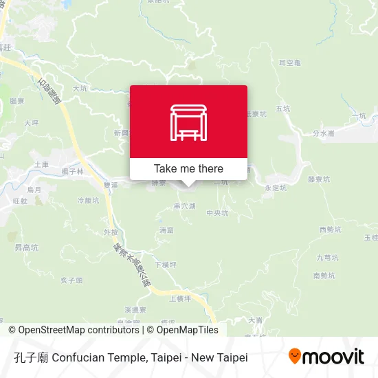 孔子廟 Confucian Temple map
