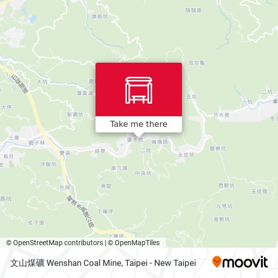 文山煤礦 Wenshan Coal Mine map
